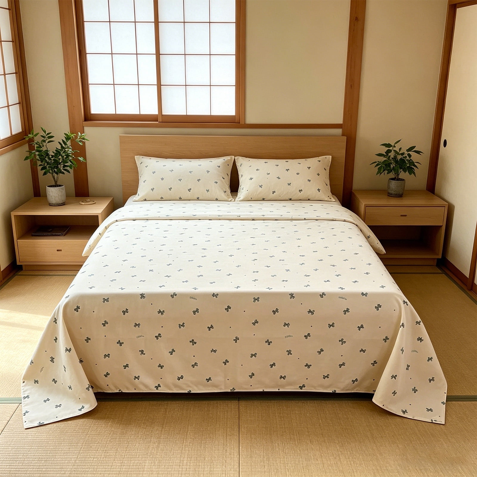 Waterproof Mattress Protector Non Slip Fitted Bed Cover Washable Dust Resistant Mattress Pad Breathable Bed Protection Sheet Durable Bedding Cover for Home Dorm Bedroom Apartment Hotel Use