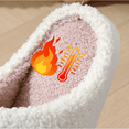 thumbnail image 5 of FASHIONBANANA Fun Cute Number Slippers for Women Soft Plush Memory Foam Slip-On House Slippers Use to Home Kitchen Bedroom Winter, 5 of 6
