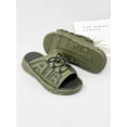 thumbnail image 2 of Zapatillas deportivas antideslizantes para Hombre, Chanclas suaves de PVC con diseño de cojín de aire, novedad de verano, 2 of 5