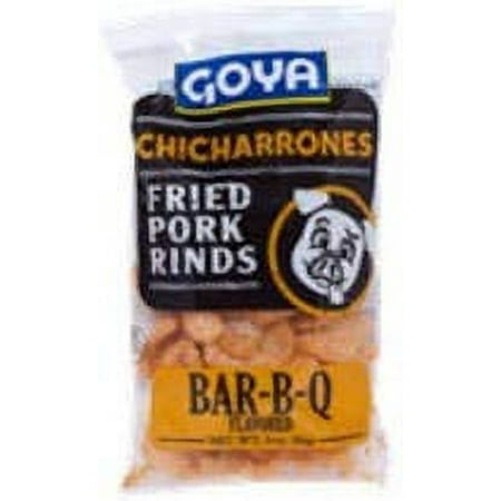 (12 pack) Goya Bar B Q Chicharrones, 3 oz
