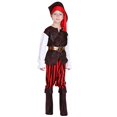 thumbnail image 3 of Boy Pirate Tops Pants Hats Set Boys Halloween Party Clothes Boy Size 5-12 Years, 3 of 3