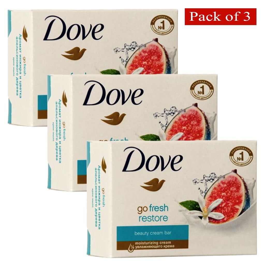 Dove Bar Soap Go Fresh Restore 135g, Pack Of 3 Walmart Canada