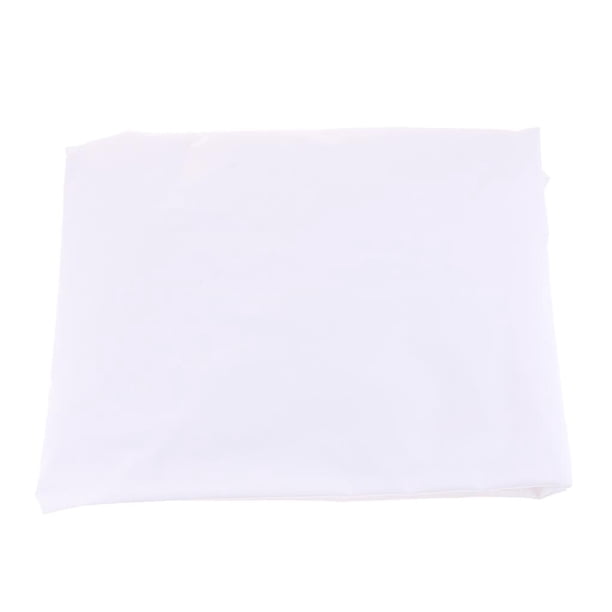 Sábanas Hoja Ajustada a Prueba de Agua de Poliéster Cubrecolchones para Cama Duradero Blanco 140x200x30cm Macarena Sábanas ajustables a prueba de agua