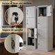 thumbnail image 4 of CASILLERO LOCKER METALICO DE 4 PUERTAS  CON LLAVES HOMEX, 4 of 6