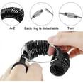 thumbnail image 4 of Black Plastic Ring Sizer Gauge Set Ring Mandrel Measuring Stick Jewelry Making Tools UK/EU Finger Sizing Loop Ring Tools, 4 of 5