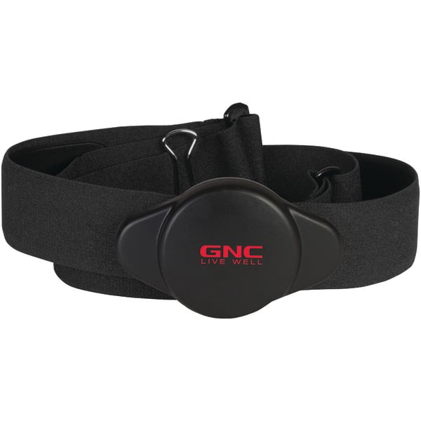 Black GNC GB-8561 Live Well Heart Tracker Bluetooth Heart Rate Monitor 