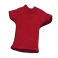 thumbnail image 4 of Camiseta holgada de manga corta de soldado de hip hop a escala 1/12 para 6 pulgadas Rojo, 4 of 8