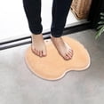 thumbnail image 6 of Multipurpose Shower Foot Scrubber Durable Foot Cleaner Bath Mat Foot Tub for Exfoliating Bathroom Accessories , Orange, 6 of 8