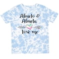 thumbnail image 3 of Inktastic Abuelo and Abuela Love Me- Heart Grandchild Boys or Girls Toddler T-Shirt, 3 of 5