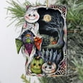 thumbnail image 3 of Night of the Pumpkins Wooden Ornaments by Jamie Mills-Price Halloween Decor - 8611078-MP, 3 of 8
