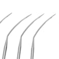 thumbnail image 2 of Lot de 10 aiguilles à coudre courbes pour point invisible, taille 10/70, en acier lissant, robustes, LWX6T, pour réparation et remplacement, 2 of 4