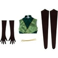 thumbnail image 6 of Keyleth Machina Outfit Women’s Half-Elf Dress Uniform Suit for Adult Carnival Masquerade Party Events, 6 of 6