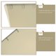 thumbnail image 3 of EXHUMKY De Beige Para Guardar Documentos Con Material PP Resistente, 3 of 6