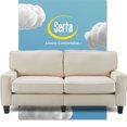 thumbnail image 1 of Serta Palisades 73" Sofa Buttercream, 1 of 12