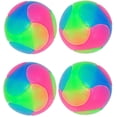 thumbnail image 1 of FineInno 2 Pack Light Up Dog Balls Glitter Bouncy Balls Glow in the Dark Juguetes interactivos para mascotas para cachorros, gatos, perros Ormromra WMXL-124-4, 1 of 6