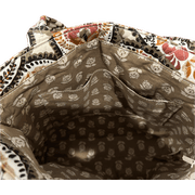 Vera Bradley Women's Exclusive Premium Cotton Open Tote Bag in Blooming Paisley