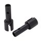 thumbnail image 1 of Tazas del eje de la rueda trasera RC resistencia al desgaste Ejes de las ruedas traseras de metal Fácil de instalar Tren motriz estable 2 piezas Baja fricción para el modelo ANGGREK Otros, 1 of 8