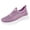 Purple, variant on NOKIO Women's Sneakers Breathable Fly Woven Mesh Sneakers Casual Fashion Non-S𝗅ip Walking Shoes Comfortable Soft Sole S𝗅ip-on L𝗈afers Shoes Breathable Tennis Shoes for Summer and Autumn