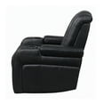 thumbnail image 3 of Delangelo Power^2 Sofa with Drop-down Table Black, 3 of 3