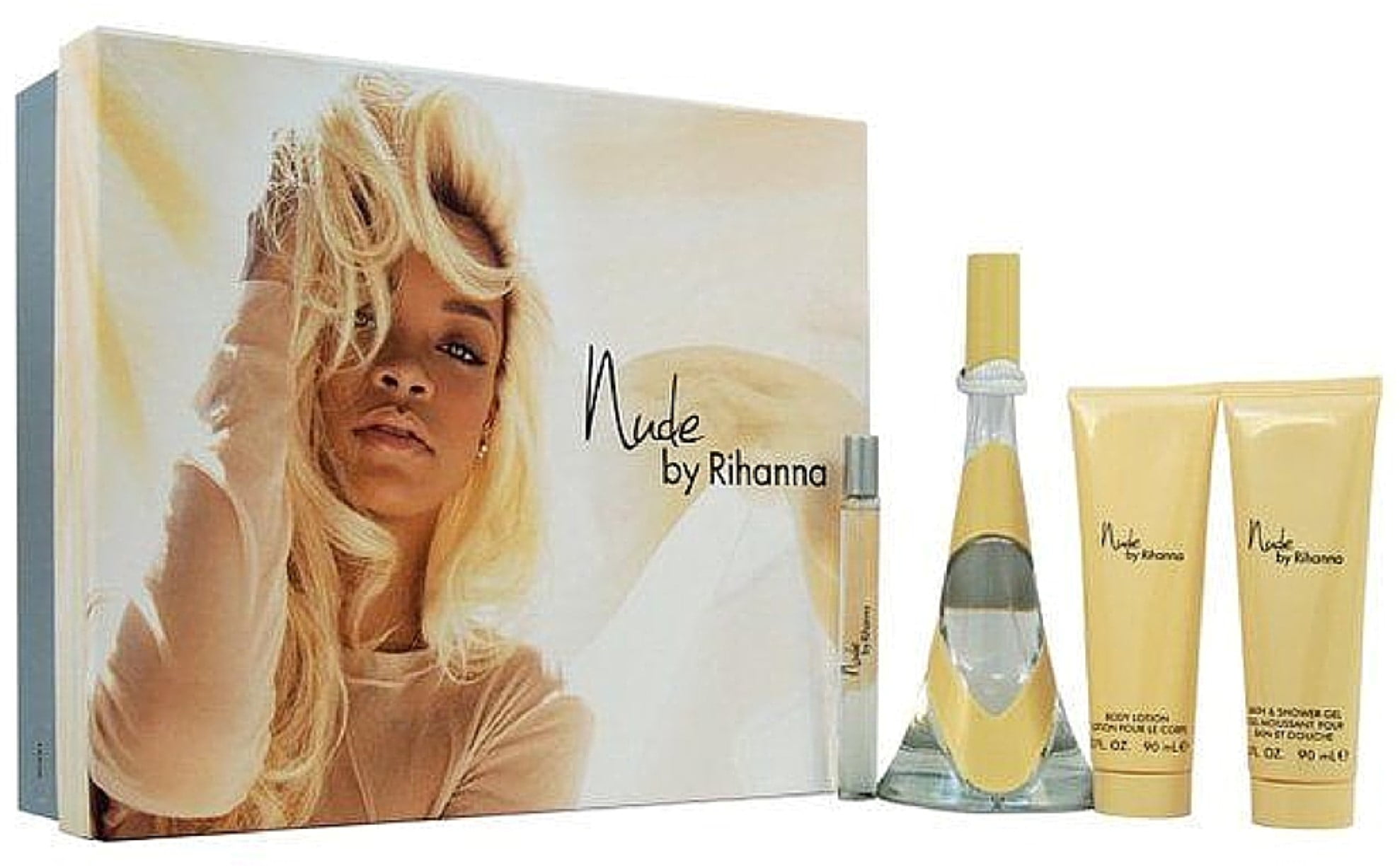 rihanna nude perfume set