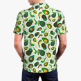 thumbnail image 5 of Rocae Green Avocado (2) for Men's Short Sleeve Polo Shirt, Quick Drying Performance Moisture Wicking Sports Men's Golf Shirt, 5 of 9