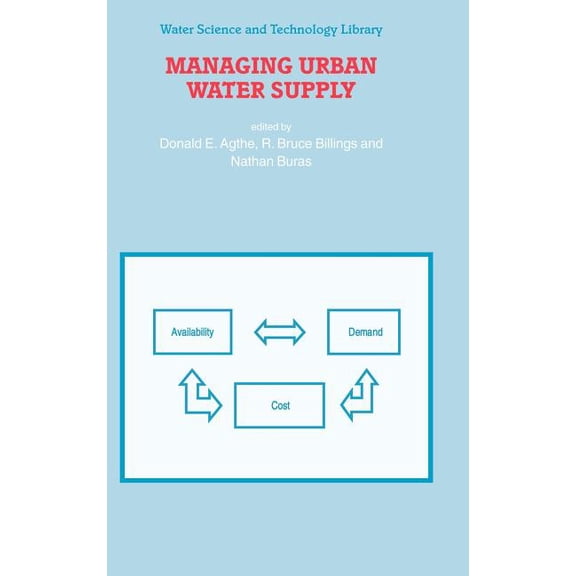 Water Science and Technology Library Managing Urban Water Supply, Book 46, (Hardcover)