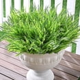 thumbnail image 5 of Lyacmy 16Pcs Artificial Flowers for Outdoor Fake Boston Ferns Faux Plants UV Resistant Home Decor, 5 of 7
