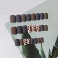 thumbnail image 1 of False Nails HUOGUO Leopard Matte Wear Short Fashion 24 unidades, 1 of 4