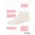 thumbnail image 3 of MeMoi Girls Pelerine Cotton Blend Anklet Socks - Girls - Female, 4, Winter White, 3 of 9
