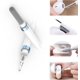 thumbnail image 1 of Kit de limpieza para Airpods, bolígrafo multifunción para limpieza, kit 3 en 1 para Airpods, accesorios Airpods Pro para limpieza de auriculares Bluetooth, con cepillo de limpieza separado, color blan, 1 of 5