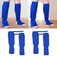 thumbnail image 1 of Espinilleras Sharpla 2 pares para mujer protectores de empeine protección para Entrenamiento almohadillas para piernas lavables elásticas M, 1 of 5