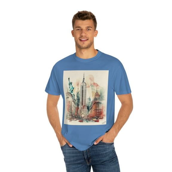 Statue of Liberty New York - City Wanderlust Unisex Adventure Tee