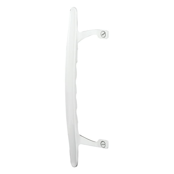 6-5/8 in. White Painted Diecast Sliding Patio Door Pull Handle (Single Pack)
