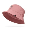 thumbnail image 5 of Dalix Martini Cotton Bucket Hat Lightweight Outdoor Travel Beach Everyday Womens in Peach Melba L Large, 5 of 5