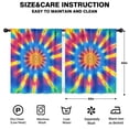 thumbnail image 2 of Blackout Kids Curtains,Rainbow Tie Dye Mandala Pattern Childrens Insulated Curtains Set Of 2,Bedroom Essentials,Toddler Room Decor 52"x63", 2 of 5