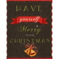 thumbnail image 2 of Greene, Taylor 15x18 Black Ornate Wood Framed with Double Matting Museum Art Print Titled - MERRY LITTLE CHRISTMAS, 2 of 4