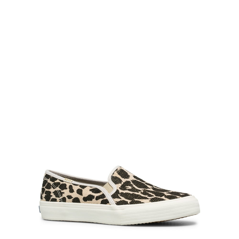 Keds - Keds Double Decker Leopard Woven Slip On Sneaker (Women's ...
