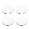 thumbnail image 1 of Unique Bargains 7'' Hook and Loop Polishing Pads Wool White 4 Pack, 1 of 6