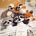 thumbnail image 4 of Peluche d'Animal Sauvage Mignonne Raccoon, Poupée Compagnon de Sommeil, Poupée Cadeau d'Anniversaire, Poupées, 4 of 8
