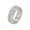 Silver, variant on Men's Hip Hop Ring Vintage Bling Simple 7.5mm Full Cubic Zirconia Band Streetwear Punk Rapper Stackable Statement Jewelry Gold Size 11