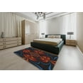 thumbnail image 5 of Ahgly Company Machine Washable Indoor Rectangle Transitional Chocolate Brown Area Rugs, 2' x 5', 5 of 7