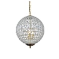 thumbnail image 3 of Elegant Lighting Olivia 18" 3 Light Royal Crystal Pendant Lamp, 3 of 8