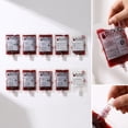 thumbnail image 4 of Halloween Party Favors for Student, 10 Blood Bag Drink Pouches with Straws, Bulk Halloween Party Bags for Classroom Goodie Bags, 4 of 8
