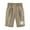 Khaki, variant on KDFJPTH Shorts Women Sport Solid Color High Waist Bermuda Shorts