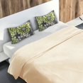 thumbnail image 5 of Yayeee Pillowcase Standard Size Set of 2 Satin Wrinkle Resistant Pillow Case, Gray Floral, 5 of 8