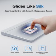 Wireless Bluetooth Wired Touchpad for Windows 10/11, 3 Connection Modes, Multi-Gesture, Compatible with PC Laptop Computer
