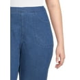 thumbnail image 2 of JMS Just My Size by Hanes Women's Plus Snap Hem Pull On Cropped Pants, 23" Inseam, Sizes 0X-4X, 2 of 6