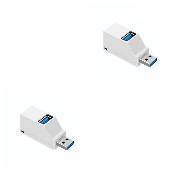 Hub USB Universal Cateissary 3 Puertos 2.0/3.0 Adaptador Divisor Alta Transmisión de Datos