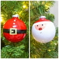 thumbnail image 5 of KCEHTA 12 Pcs Christmas Ball Ornaments Shatterproof Santa Claus Christmas Ornaments Christmas Tree Ball Ornaments Plastic Christmas Balls Christmas Decorations Indoor Outdoor, 5 of 7