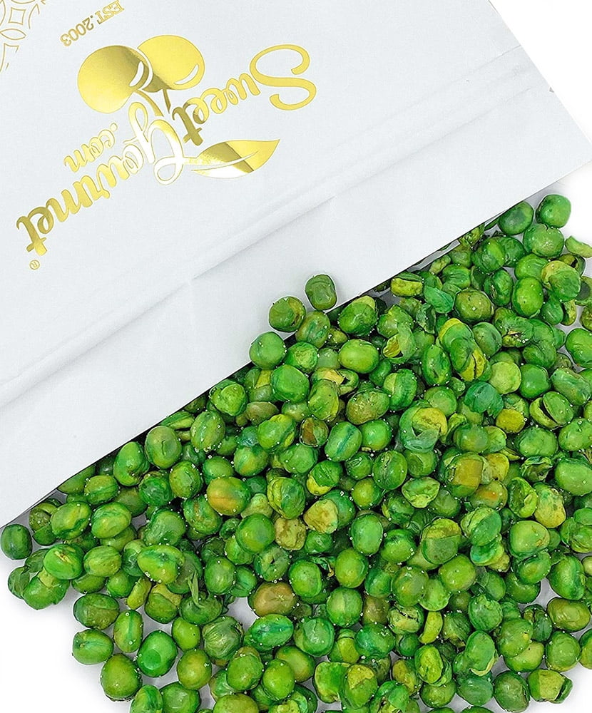 SweetGourmet Roasted & Salted Green Peas Healthy Snacks 3 Pounds